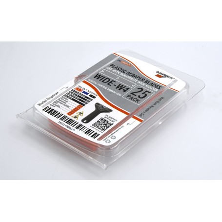 Scraperite Recambios Cuchillas - Pack 25 Uds - Naranja
