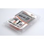 SCRAPERITE 25 pack wide replacement blades orange