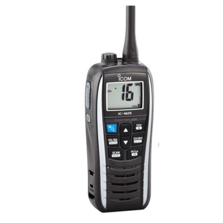 Icom IC-M25 floating handheld VHF IPX7, USB, 5W