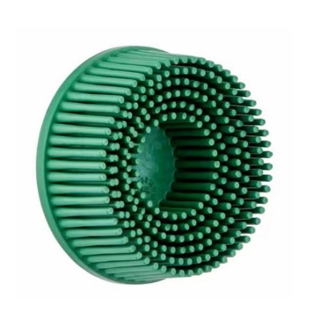 3M Scotch-Brite Roloc Disco Bristle Rd-Zb, 50 Mm X 15.88 Mm, P50, Verde