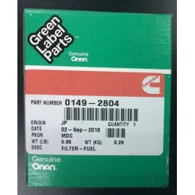 Onan 0122-0906 Oil filter