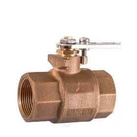 Bronze ball valve "vittoria" pattern with polymer ball, 2"