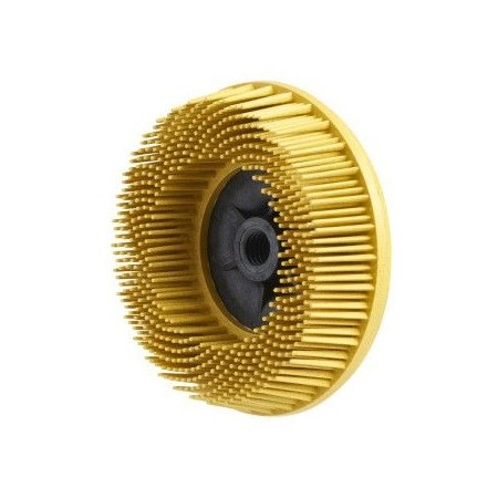 3M Scotch Brite Disco Bristle Bd Zb 115 mm P80 Amarillo M14