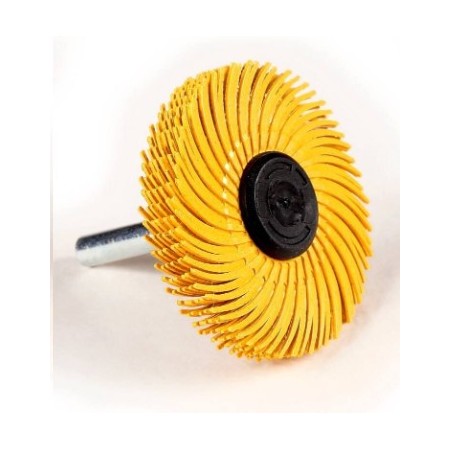 3M Scotch Brite Disco Bristle De Eje Montado Bb-Zs 50mm P220 Tipo C Marron