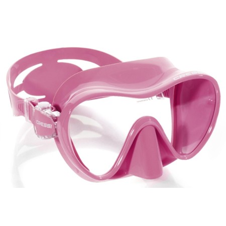 Cressi Máscara de buceo F1 rosa