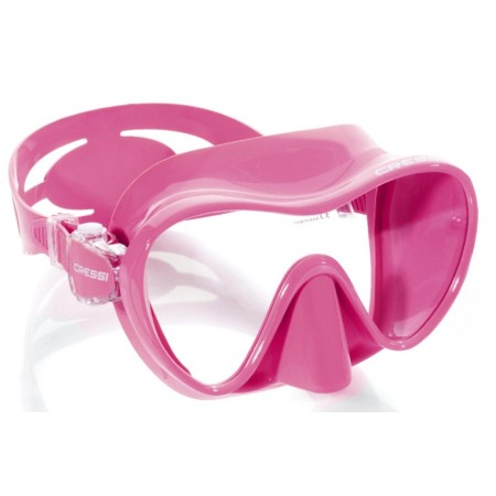 Cressi Máscara de buceo F1 small rosa