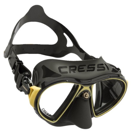 Cressi Diving mask Zeus dark-oro