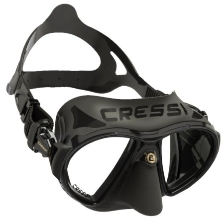 Cressi Diving mask Zeus black iridium