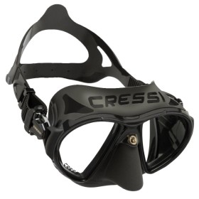 Cressi Máscara de buceo Zeus gris oscuro-negro
