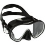 Cressi Máscara de buceo F-dual negro-blanco