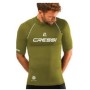 Cressi Camiseta Rashguard  uomo m/corta khaki m/3