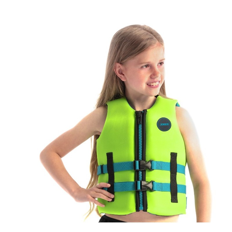 Jobe Neoprene Life Vest Kids Lime Green 152