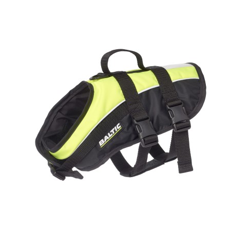 Baltic Lifejacket Pet buoyancy aid Mascot UV-yellow/black M 8-15 kg