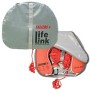 Conjunto de boyarín 'Quick RD' naranja, Luz de salvavidas 71325, cuerda de 30m, funda gris