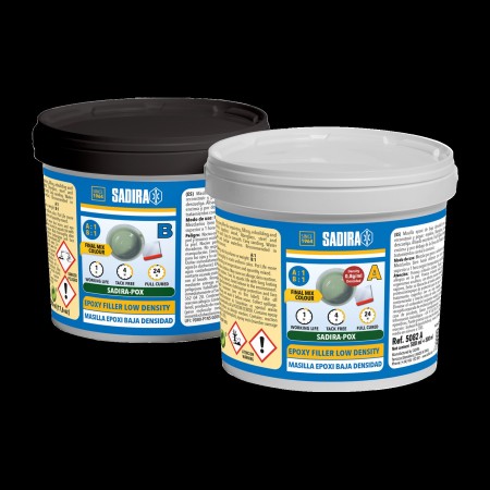 Sadira Masilla Epoxi Baja Densidad Sadira-Pox 500Ml+500Ml