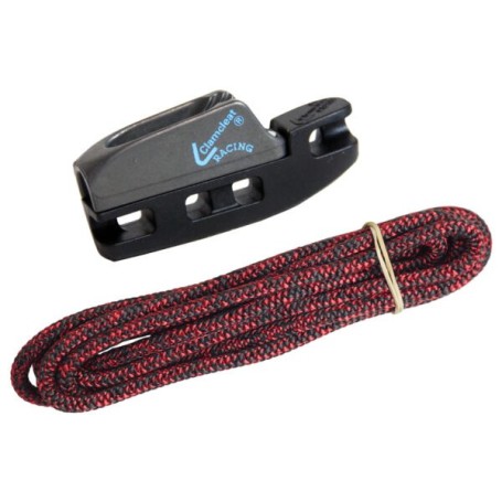 Optiparts hiking strap adjuster cleat with line for laser®/ilca®