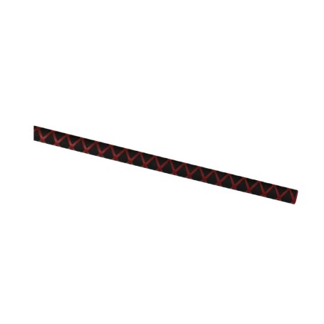 Optiparts x-grip heat shrink grip 100 cm black/red