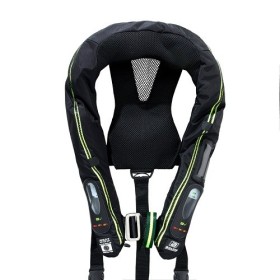 Baltic chaleco salvavidas Legend 165 M.E.D./SOLAS Harness Negro 43+ kg