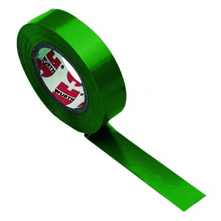 Wurth Insulating Tape Pvc Green 19mmx25mm
