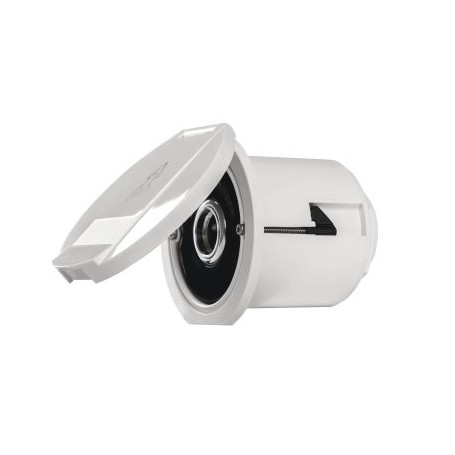 Water Outlet Straight+White Round Cover