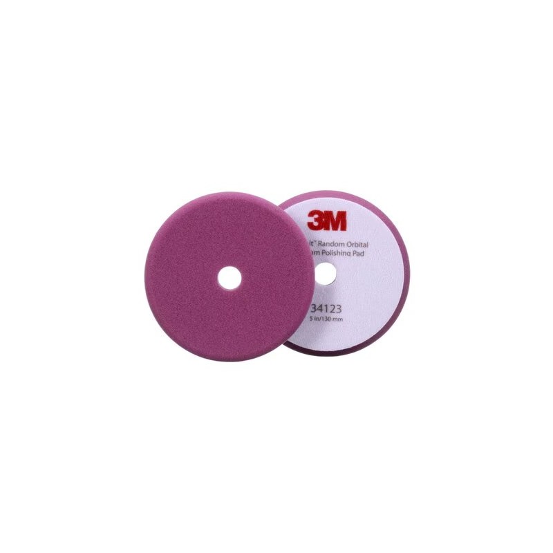 3M Boina De Pulido Morada Espuma Rotorbital, 130 mm 34123 Perfect-It (2uds)