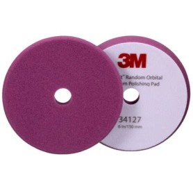 3M Perfect-It Boina morada de pulido de espuma rotorbital, 150 mm, morada, 34127 (2u)