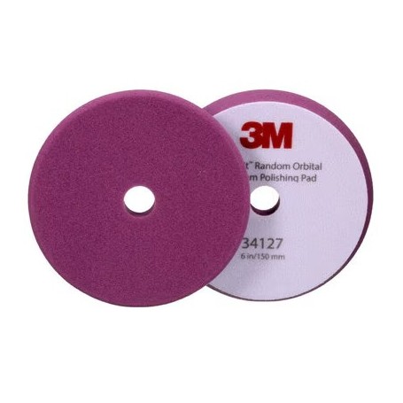 3M Perfect-It Boina morada de pulido de espuma rotorbital, 150 mm, morada, 34127 (2u)