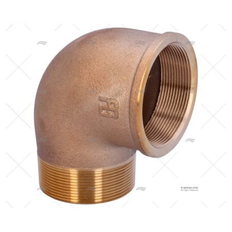 90° Guidi elbow M-F 2'' 1/2