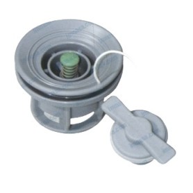 Inflatable boat valve grey