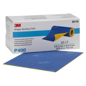3M High Grip Abrasive Sheet, 139 mm x 114 mm, P400, 35110