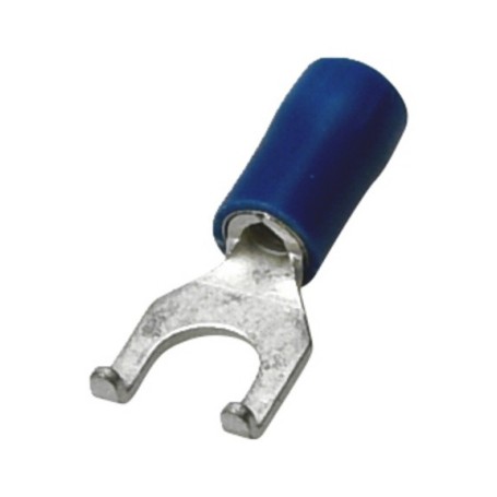 Wurth Insulated Fork Terminal M5 Blue 1.5-2.5mm