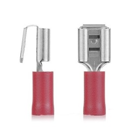 Wurth Insulating Faston female 6.3x0.8mm Red 0.5-1.5mm