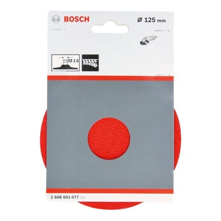 Bosch Sanding Plate with Velcro grinder M14 Ø125