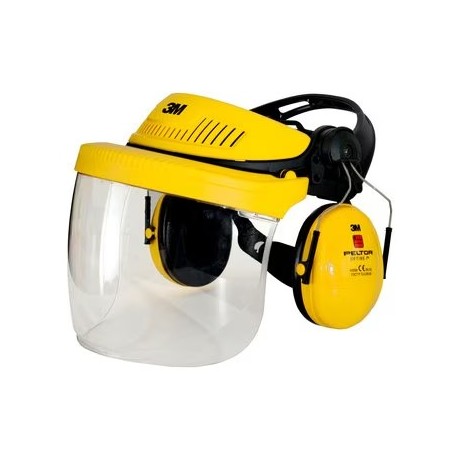 3M Combinación De Arnés De Cabeza, Industrial, Amarillo, G500V5F11H51-Gu