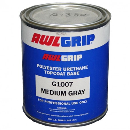 Awlgrip G1007 Topcoat Medium Gray Base 1 QT