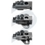 Base Bisagras Cazoleta Inox - Sin Alas