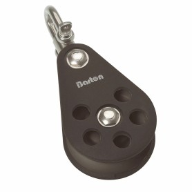 Barton Polea con Cojinete Simple Giratoria 54mm Tamaño 5