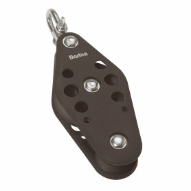 Barton Size 5 38/64mm Plain Bearing Pulley Block Fiddle Block Swivel