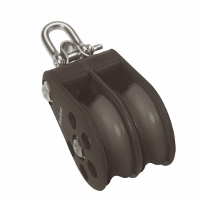 Barton Polea con Cojinete Doble con Grillete Reversible 64mm Tamaño 6