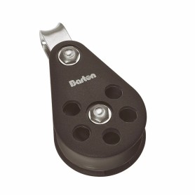 Barton Size 7 70mm Plain Bearing Pulley Block Single Fixed Eye