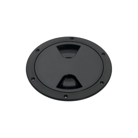 Barton Screw Inspection Cover 6" Black