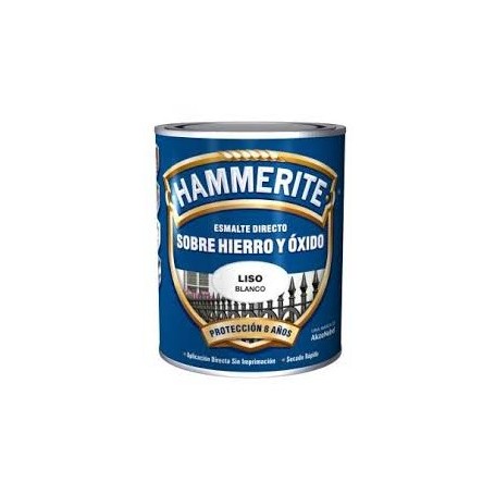 Hammerite smooth finish white 750ml