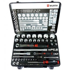 Wurth Rattle Set 1/2" 1/4"