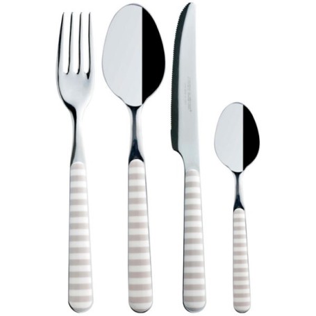 Cubertería Bone  24 Pc