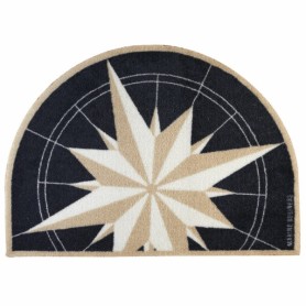 Alfombra antideslizante Rosewind  Azul  Media Luna