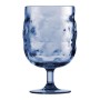 Copa Vino Moon  Azul 6pzas