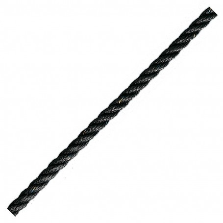 LIROS Polyester Line Black 16mm xmeter