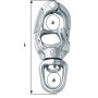 Wichard Swivel Ring Carabiner - L108Mm