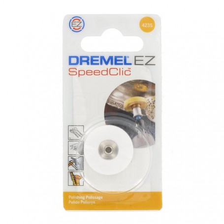 Dremel 423S Disco Tela Pulir Speedclic