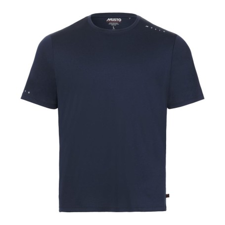 Musto M Evo Crew Sunblock Ss Tee Navy L